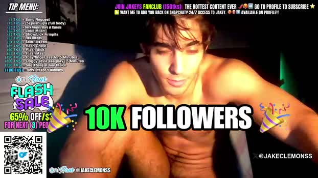 jakeclemons Chaturbate 22-05-2024 Males