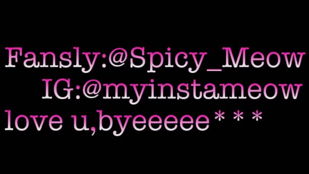 spicy_meow Chaturbate 15-06-2024 Trans