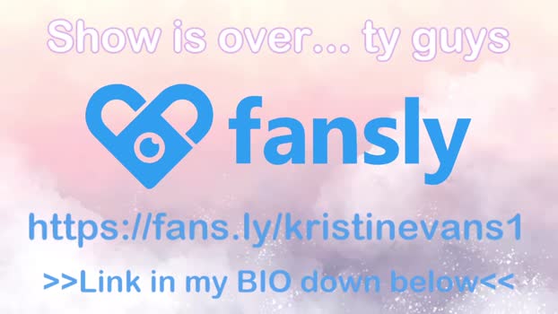 kristinevans Chaturbate 13-07-2024 Trans