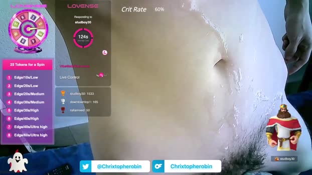 chrixtopherobin Chaturbate 07-08-2024 Males
