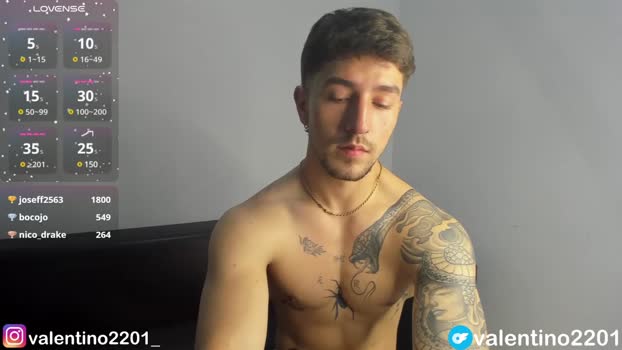 valentino2201 Chaturbate 16-09-2024 Males