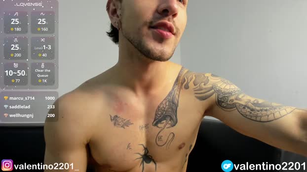 valentino2201 Chaturbate 25-09-2024 Males