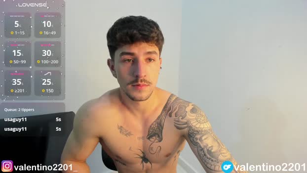 valentino2201 Chaturbate 08-10-2024 Males