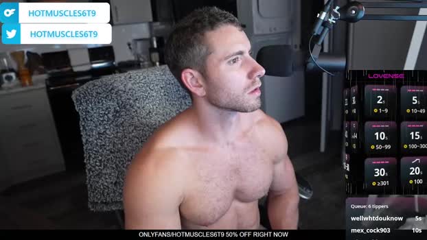 hotmuscles6t9 Chaturbate 14-10-2024 Males