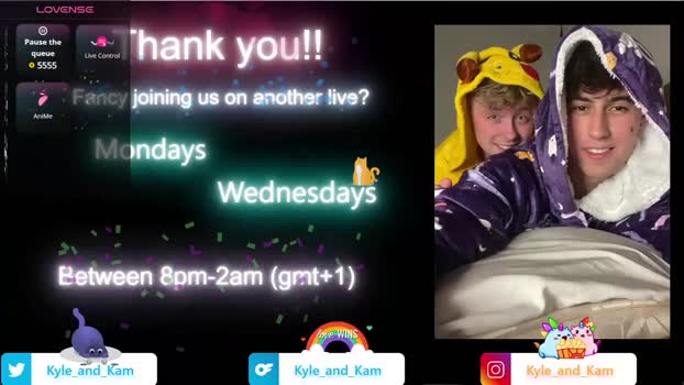 kyle_and_kam Chaturbate 22-10-2024 Males