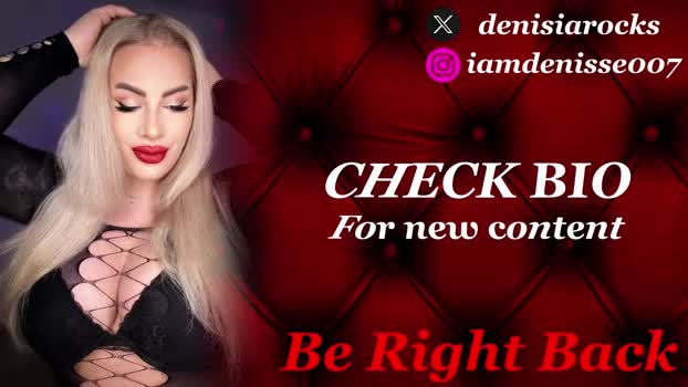 denisiarocks gag Webcam SHOW @ Chaturbate 07-12-2024