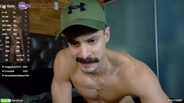 willyumx deepthroat Webcam SHOW @ Chaturbate 10-12-2024