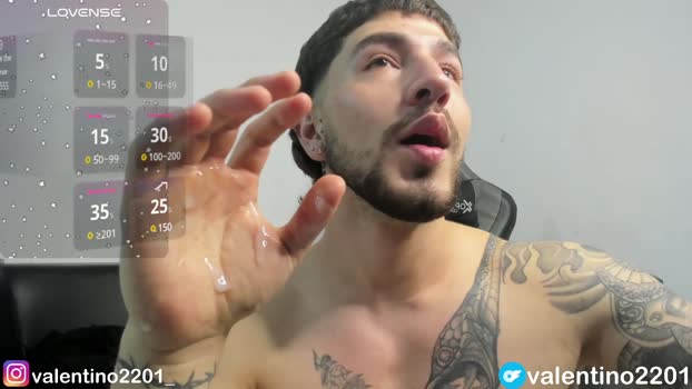 valentino2201 Porn Webcam SHOW @ Chaturbate 13-12-2024