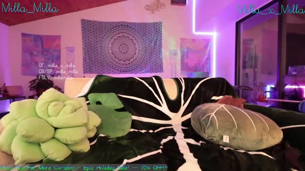 milla_milla lovense Webcam SHOW @ Chaturbate 17-12-2024