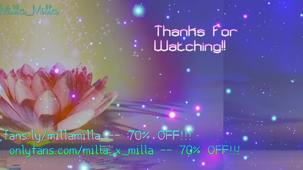milla_milla amateur Webcam SHOW @ Chaturbate 23-12-2024