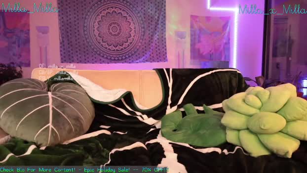milla_milla bigtoys Webcam SHOW @ Chaturbate 30-12-2024