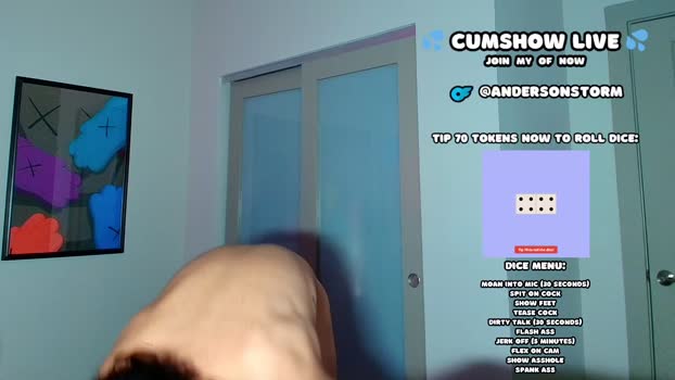 andersonstorm jerkoff Webcam SHOW @ Chaturbate 04-01-2025