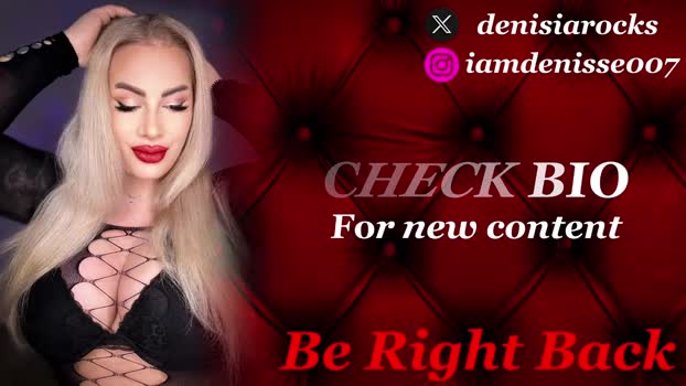 denisiarocks prettyface Webcam SHOW @ Chaturbate 05-01-2025