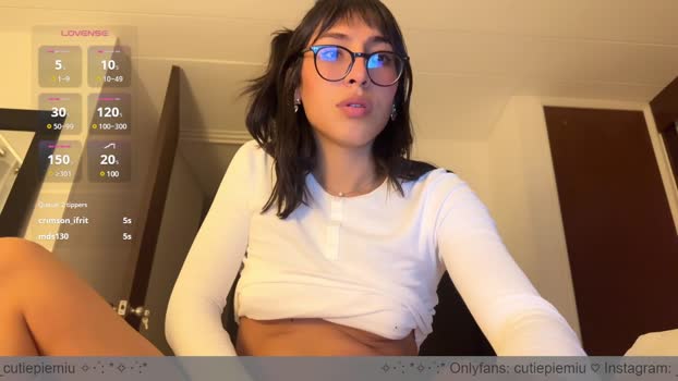 cutiepiemiu horny Webcam SHOW @ Chaturbate 09-01-2025