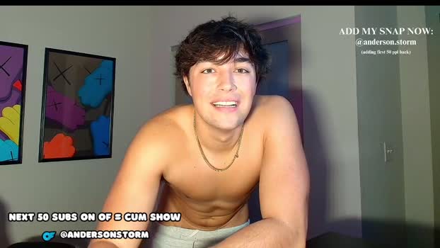 andersonstorm suckshow Webcam SHOW @ Chaturbate 10-01-2025