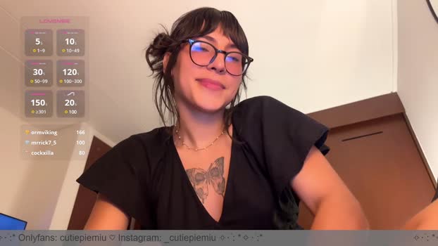 cutiepiemiu jackoff Webcam SHOW @ Chaturbate 11-01-2025