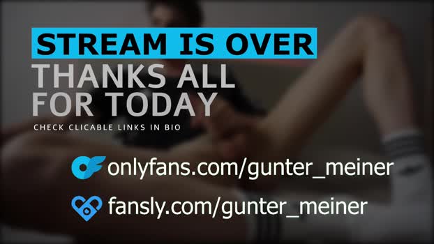 guntermeiner Porn Webcam SHOW @ Chaturbate 11-01-2025