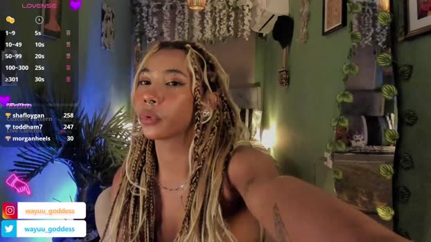 wayuu_goddess naughty Webcam SHOW @ Chaturbate 20-01-2025