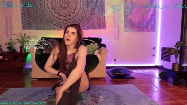 milla_milla beautiful Webcam SHOW @ Chaturbate 23-01-2025