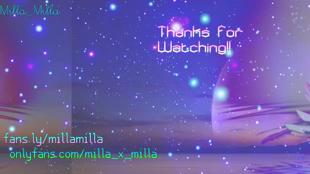 milla_milla love Webcam SHOW @ Chaturbate 06-02-2025