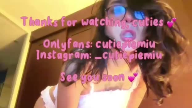 cutiepiemiu Show Webcam SHOW @ Chaturbate 11-02-2025