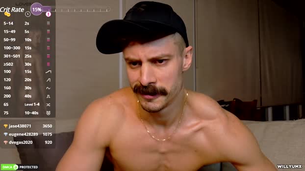 willyumx sexy Webcam SHOW @ Chaturbate 27-02-2025