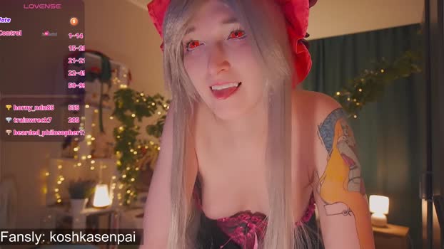 koshkasenpai kissing Webcam SHOW @ Chaturbate 15-03-2025