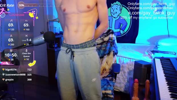 gay_twink_guy toy Webcam SHOW @ Chaturbate 12-04-2025