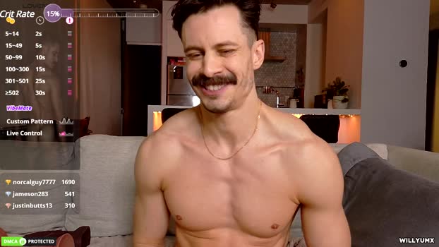 willyumx play Webcam SHOW @ Chaturbate 17-04-2025