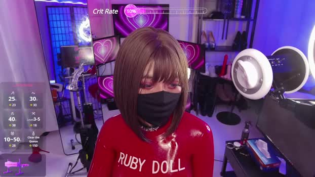 latexrubydoll sucktits Webcam SHOW @ Chaturbate 19-04-2025