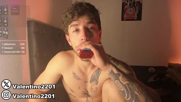 valentino2201 XXX Webcam SHOW @ Chaturbate 23-04-2025