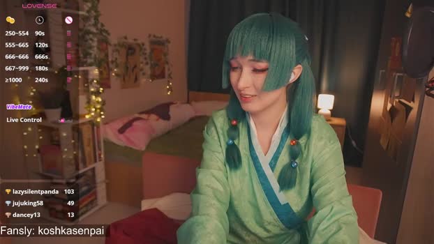 koshkasenpai hardcore Webcam SHOW @ Chaturbate 31-05-2025