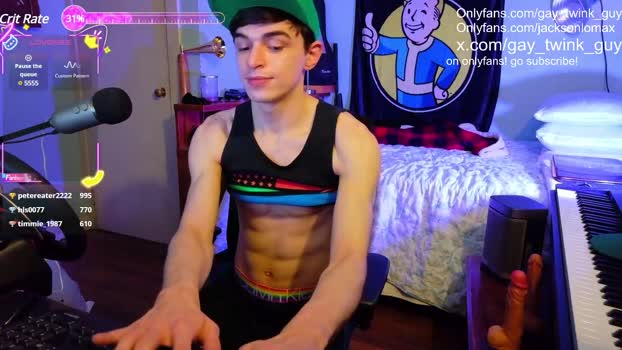 gay_twink_guy spank Webcam SHOW @ Chaturbate 05-06-2025
