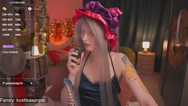 koshkasenpai bigtoys Webcam SHOW @ Chaturbate 08-07-2025