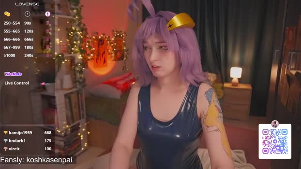 koshkasenpai strip Webcam SHOW @ Chaturbate 12-07-2025