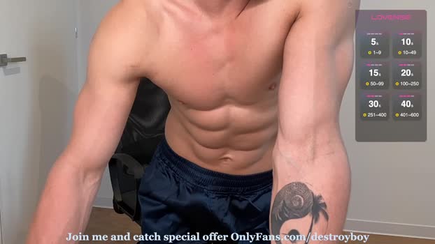 destroy_boy analtoy Webcam SHOW @ Chaturbate 13-07-2025