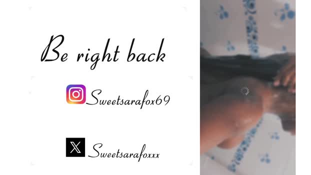 sweetsarafoxxx sexyfeet Webcam SHOW @ Chaturbate 13-07-2025