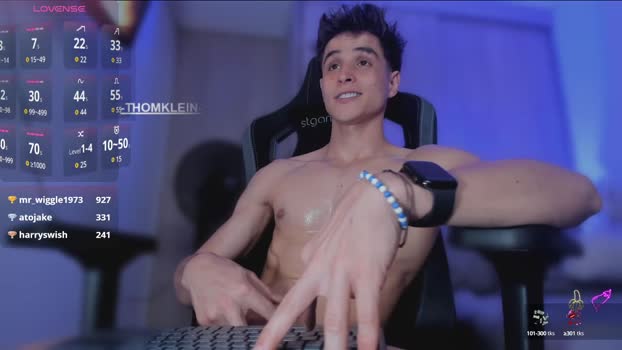 thomklein striptease Webcam SHOW @ Chaturbate 23-07-2025