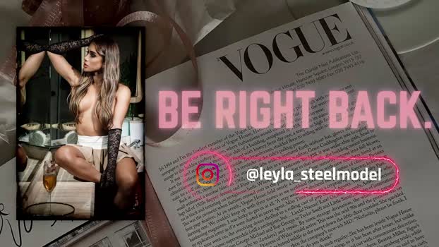 leyla_steel big Webcam SHOW @ Chaturbate 01-08-2025