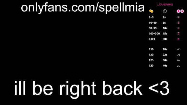 miaspell moan Webcam SHOW @ Chaturbate 08-08-2025