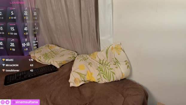 sinemsultana fuckhard Webcam SHOW @ Chaturbate 09-08-2025