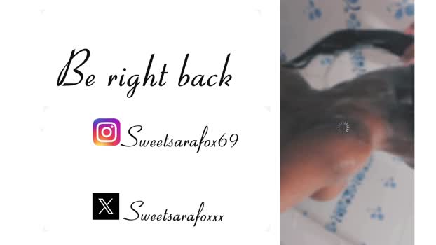 sweetsarafoxxx Naked Webcam SHOW @ Chaturbate 17-08-2025