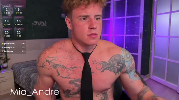 mia_andre analtoy Webcam SHOW @ Chaturbate 26-08-2025