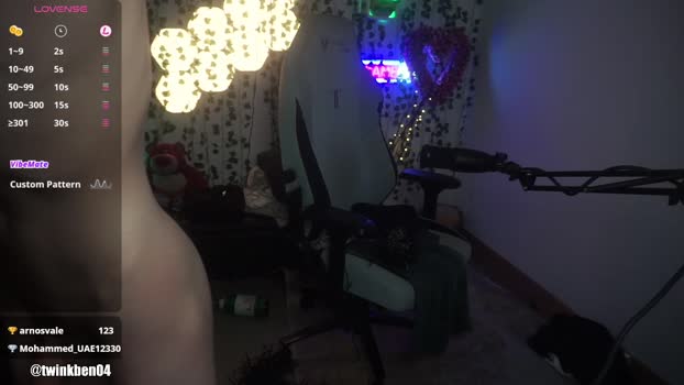 twinkben04 show Webcam SHOW @ Chaturbate 14-09-2025