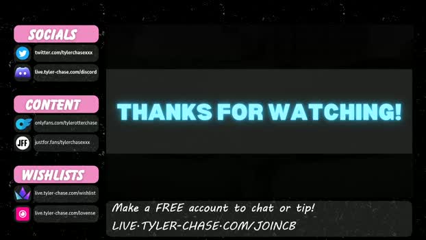 tylerchasexxx nude Webcam SHOW @ Chaturbate 20-09-2025