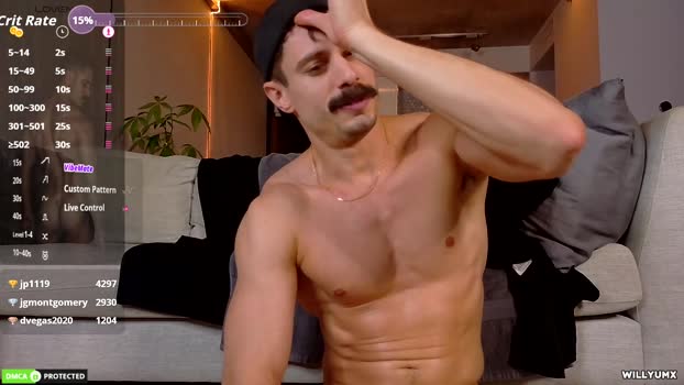willyumx striptease Webcam SHOW @ Chaturbate 23-09-2025