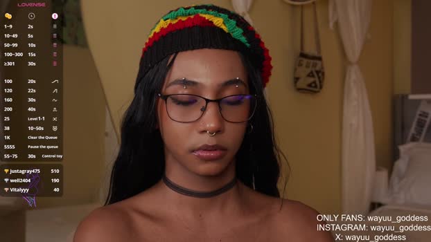 wayuu_goddess deepthroa Webcam SHOW @ Chaturbate 28-09-2025