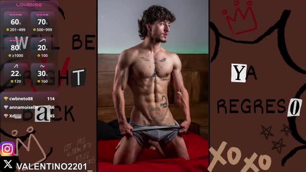 valentino2201 beauty Webcam SHOW @ Chaturbate 29-09-2025
