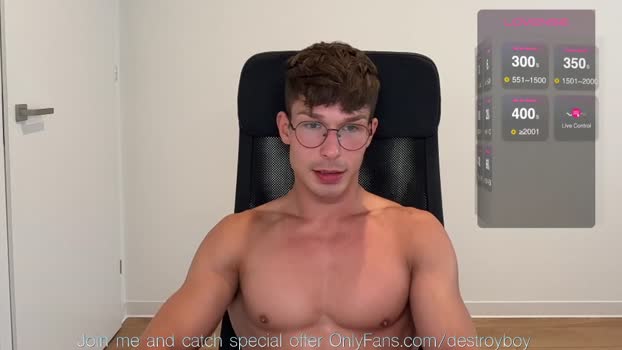 destroy_boy playtime Webcam SHOW @ Chaturbate 01-10-2025