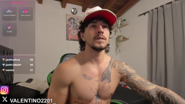 valentino2201 Video Webcam SHOW @ Chaturbate 04-10-2025